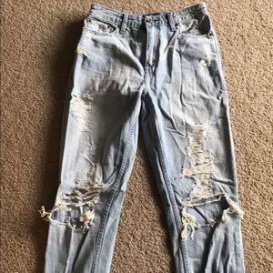 Abricrombie and Fitch jeans